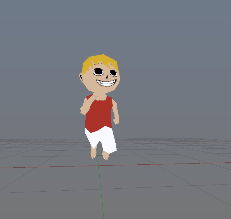 Unnamed low poly character preview image 2